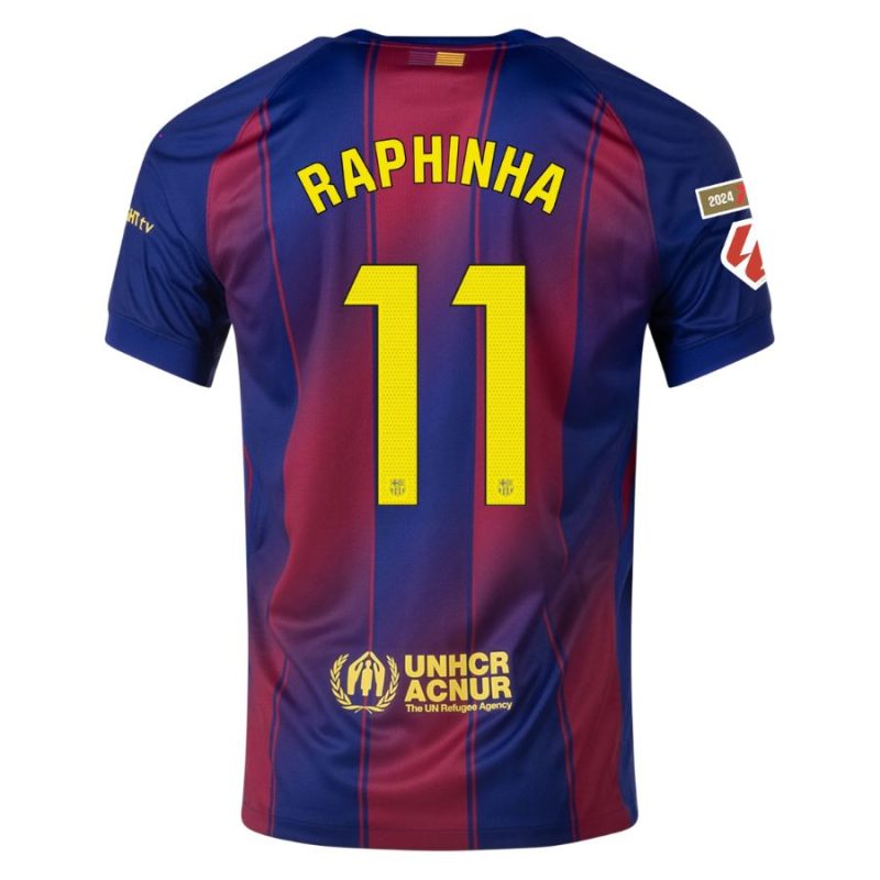 Maillot Kit Enfant Barca Domicile 2025 2026 Raphinha La Liga