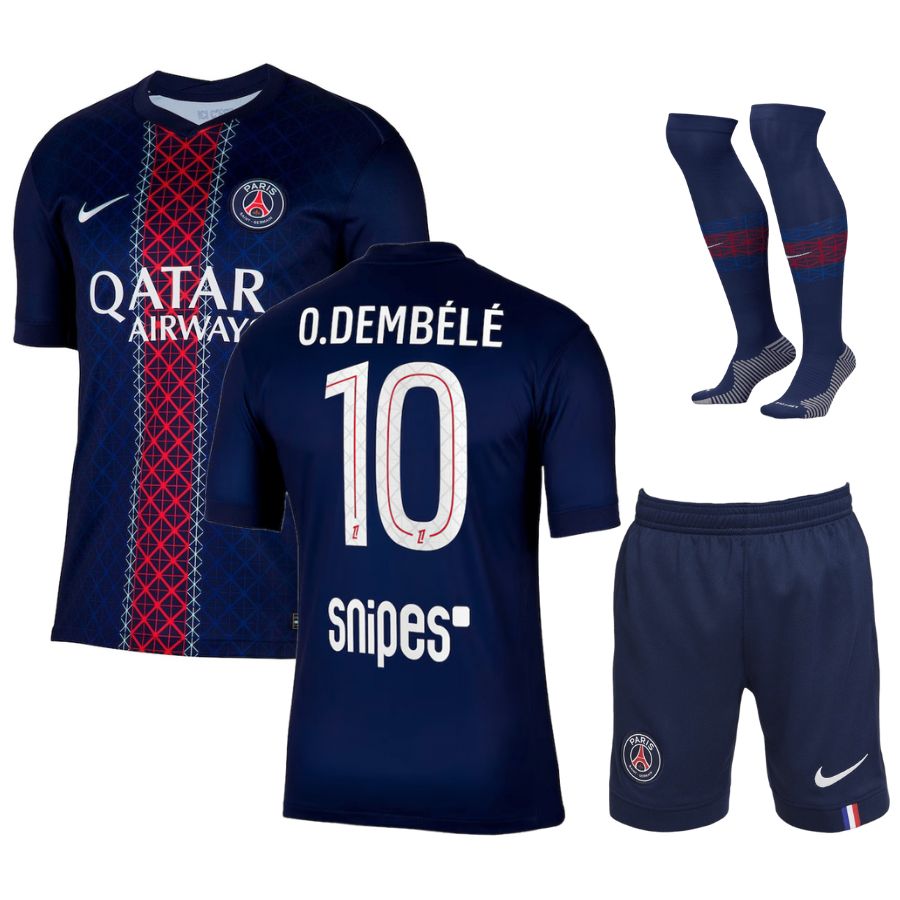Maillot Kit Enfant PSG Domicile 2025 2026 DembÃ©lÃ©