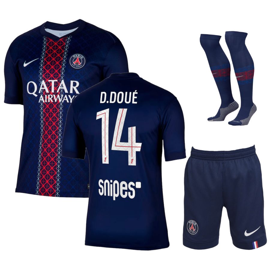 Maillot Kit Enfant PSG Domicile 2025 2026 DÃ©sirÃ© DouÃ©
