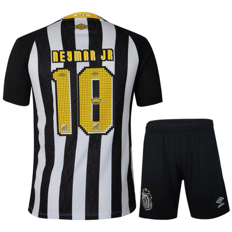 Maillot Kit Enfant Santos Exterieur 2025 2026 Neymar JR