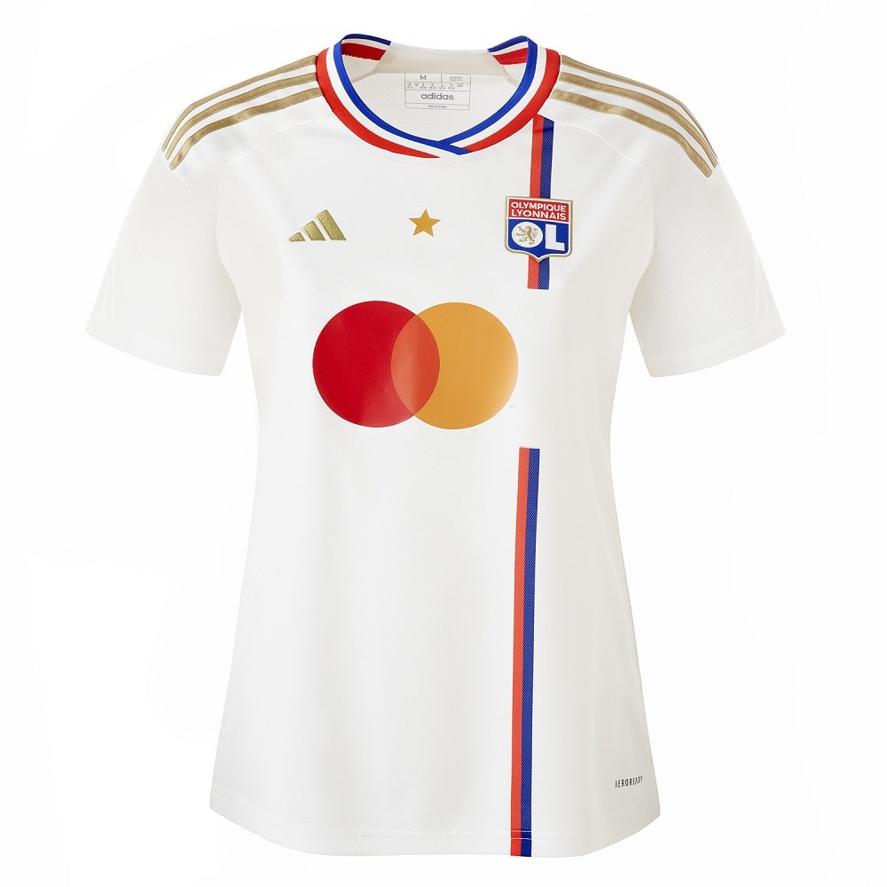 MAILLOT OLYMPIQUE LYONNAIS DOMICILE 2023 2024 FEMME