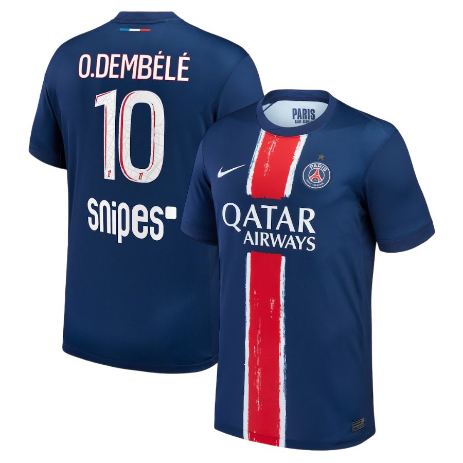 Maillot PSG Domicile 2024 2025 DembÃ©lÃ© 1 Etoile