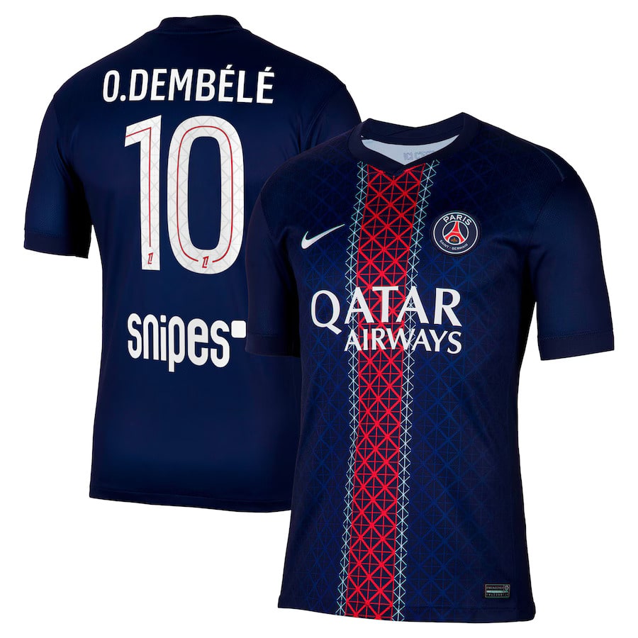 Maillot PSG Domicile 2025 2026 DembÃ©lÃ©