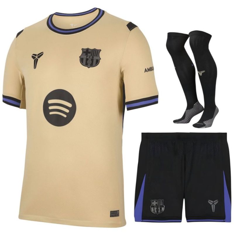 Maillot Kit Enfant Barca 2025 2026 Exterieur