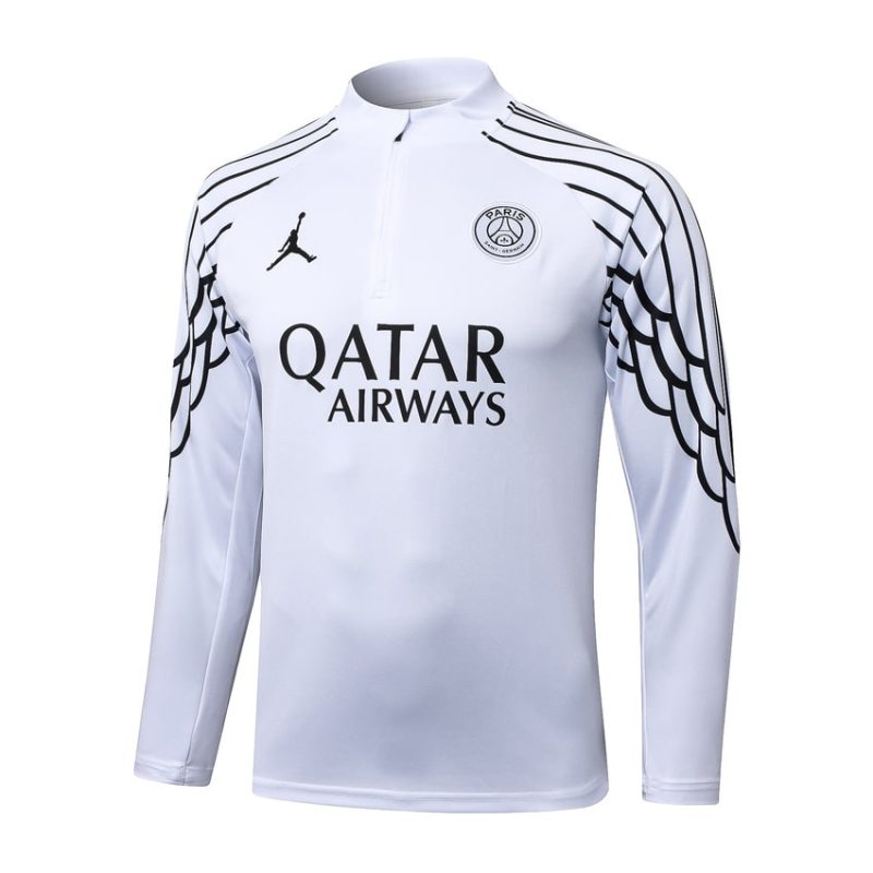 Survetement PSG Training 2025 2026 Blanc Clair