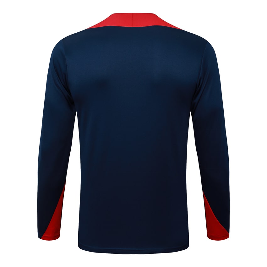 Survetement PSG Training 2025 2026 Bleu Rouge
