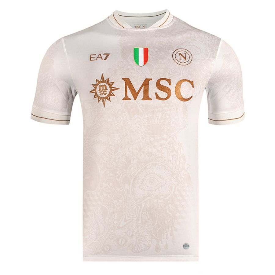 Maillot Enfant Naples Exterieur 2025 2026