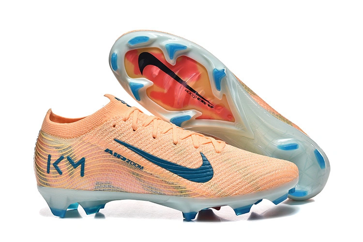 N Air Zoom Mercurial Vapor 16 Elite FG MbappÃ© Personal Edition - Melon Tint/Neo Turquoise/Igloo