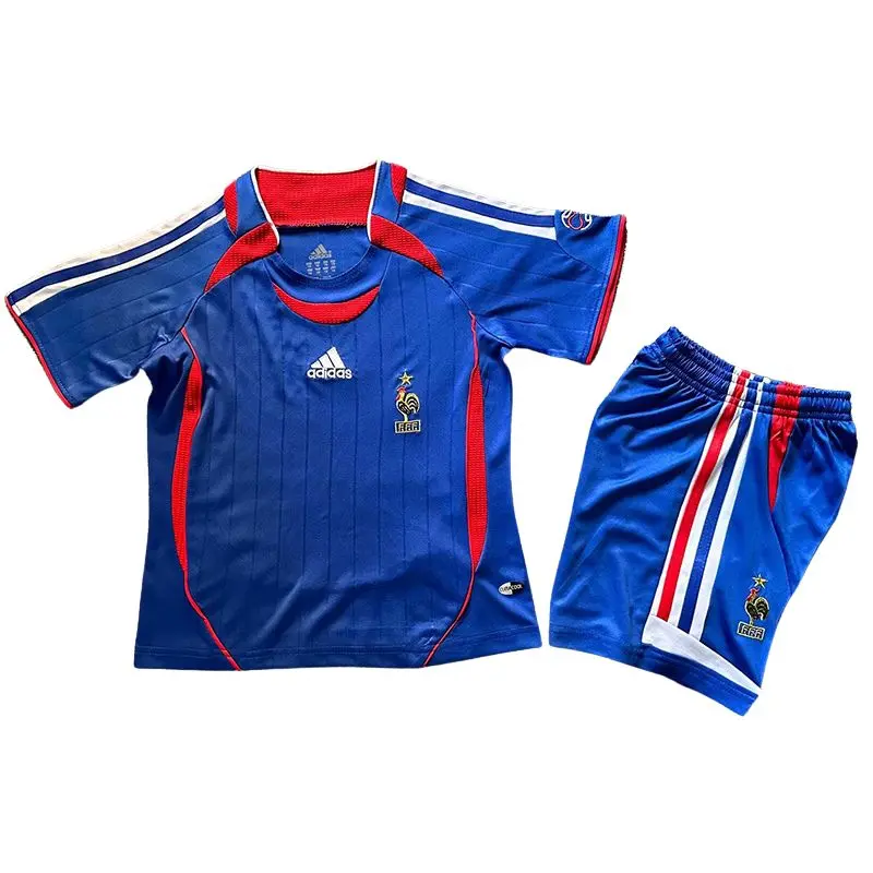 Maillot Kit Enfant France ExtÃ©rieur 2006