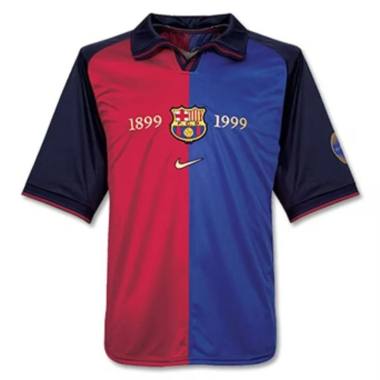 Maillot Retro Vintage FC Barcelone 100eme anniversaire 1899-1999