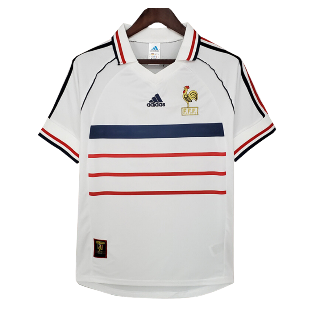 Maillot Retro Vintage France ExtÃ©rieur 1998