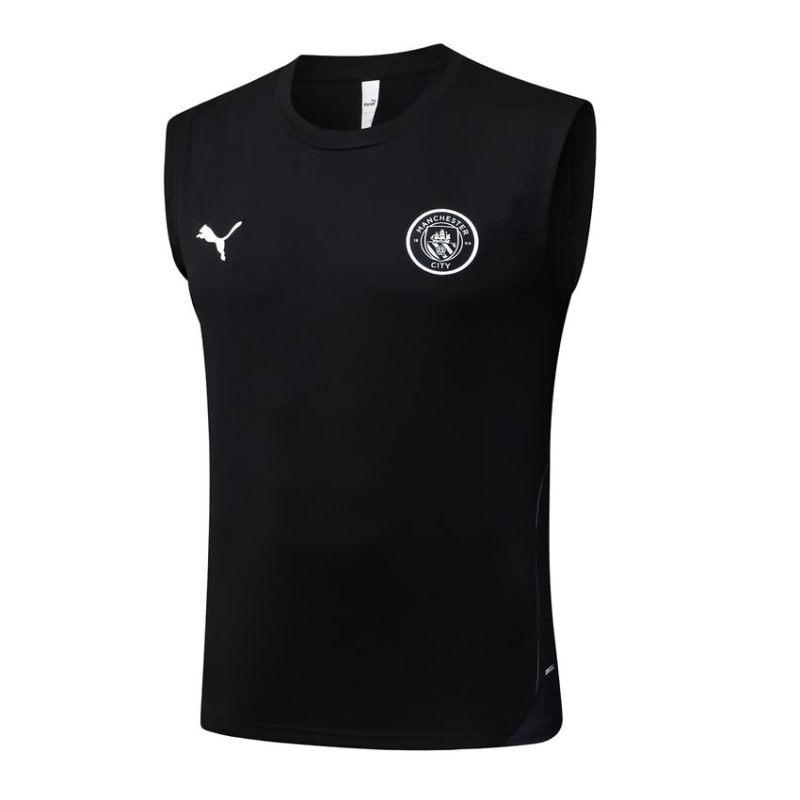 Debardeur Short Manchester City 2025 2026 Noir Sombre