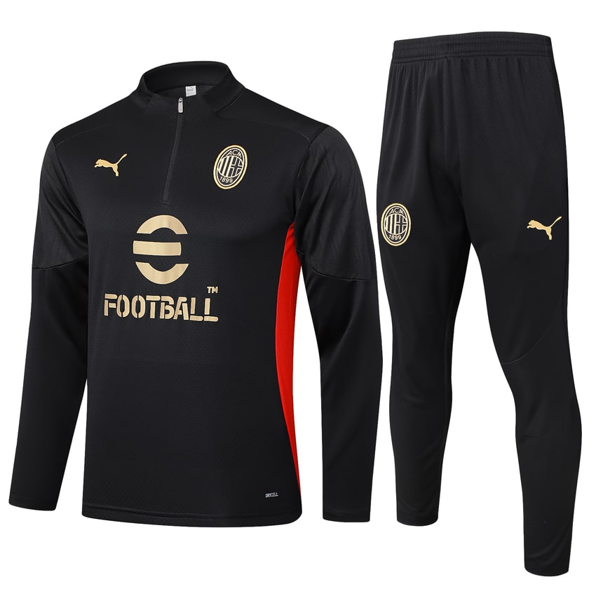 Survetement Milan AC Training 2024 2025 Noir
