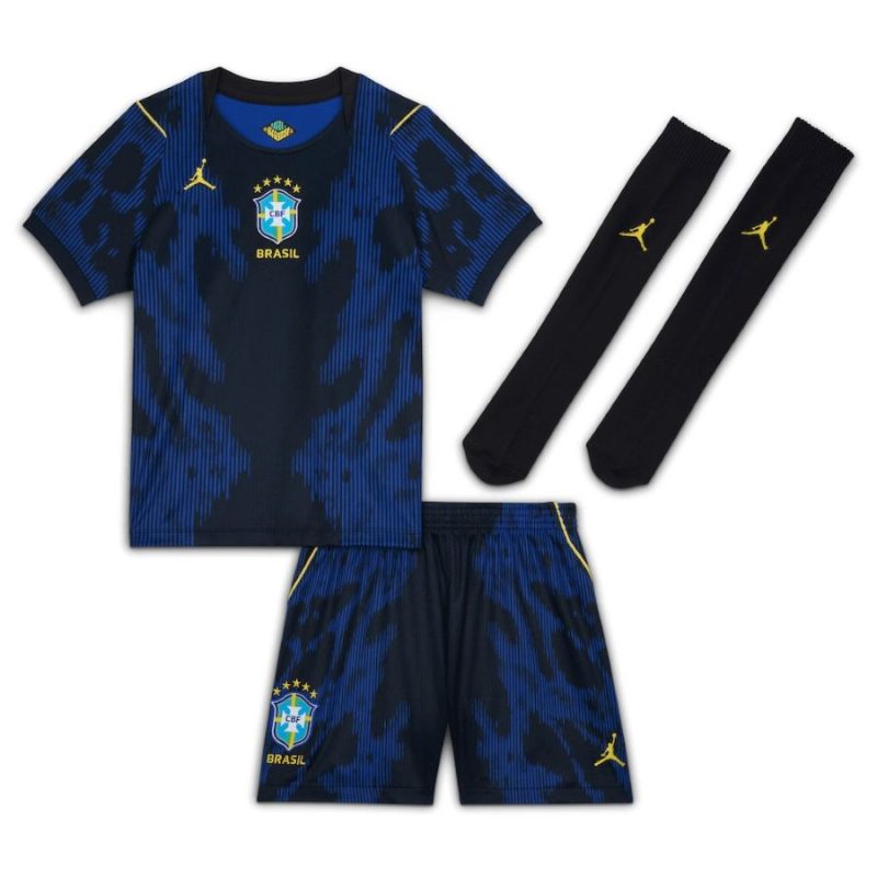 Maillot Kit Enfant Bresil Jordan Exterieur 2026 2027